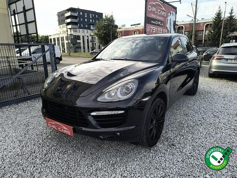 Czarny Używany 2011 Porsche Cayenne SUV | 69 900 zł - Obraz 1/4