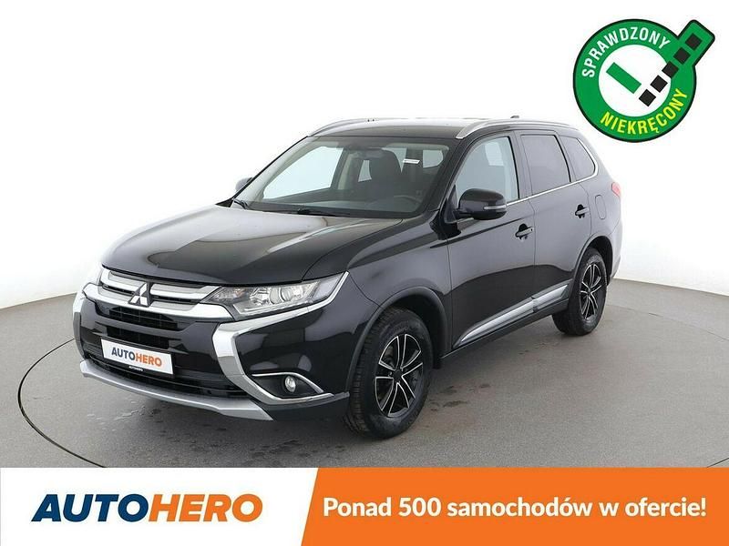 Czarny Używany 2017 Mitsubishi Outlander SUV | 57 700 zł (Dobra cena) - Obraz 1/3