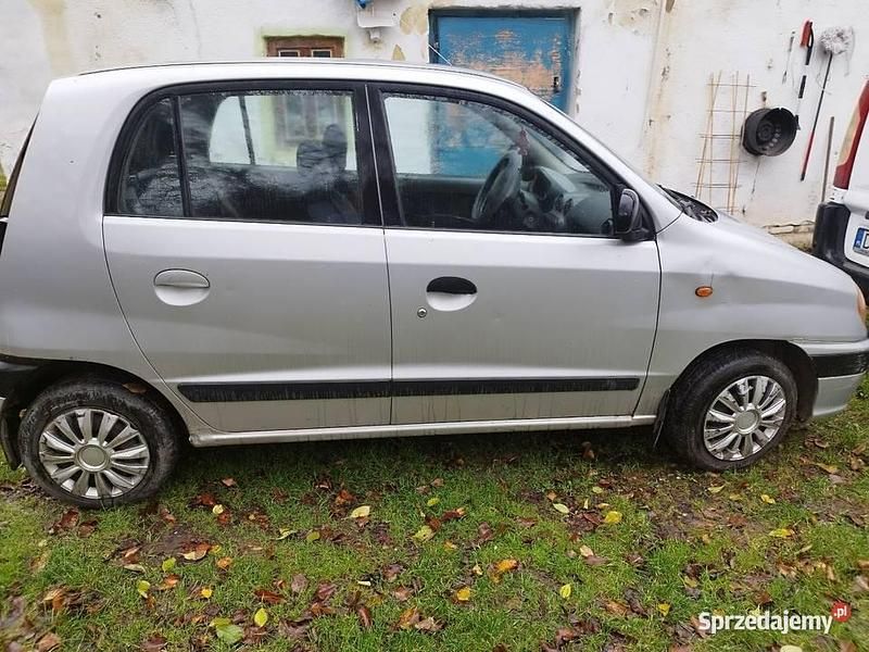 Srebrny Używany 2002 Hyundai Atos Hatchback | 2000 zł - Obraz 1/4