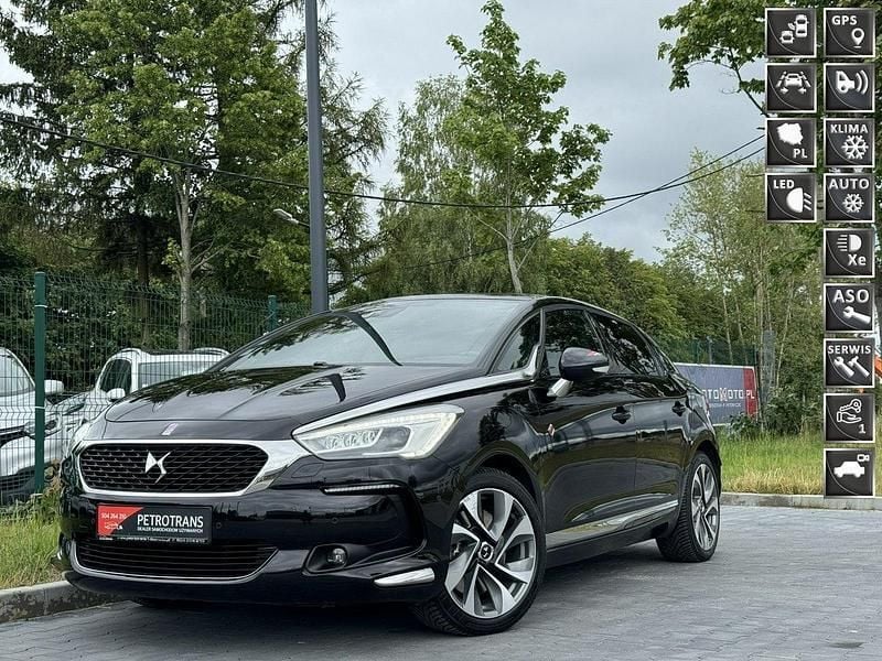 Czarny (metalik) Używany 2018 Citroën DS5 Hatchback | 44 900 zł (Uczciwa cena) - Obraz 1/4