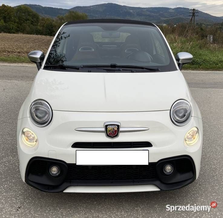 Biały Używany 2019 Abarth 595 Hatchback | 74 900 zł - Obraz 1/4