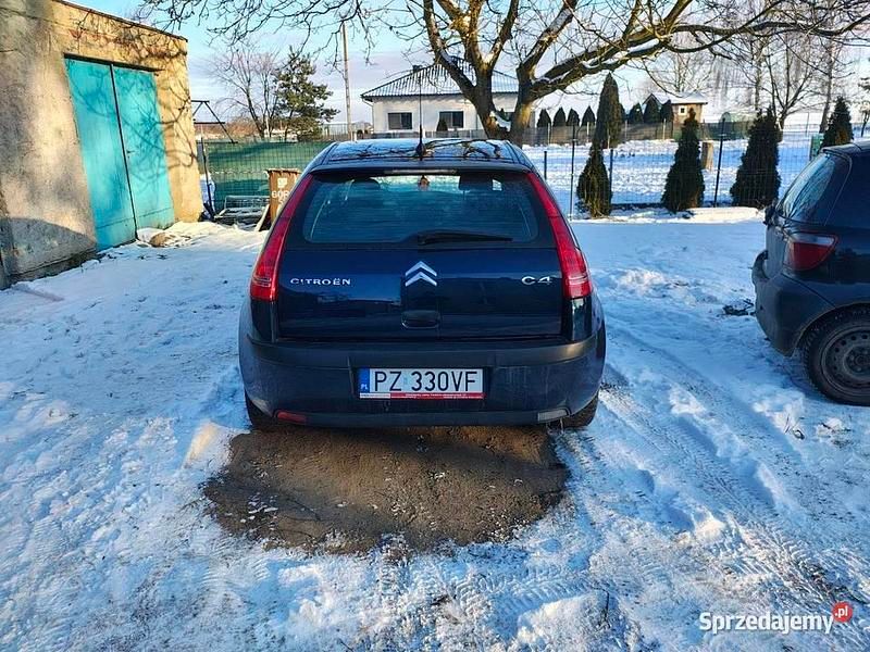 Granatowy Używany 2009 Citroën C4 Hatchback | 7500 zł (Uczciwa cena) - Obraz 1/4