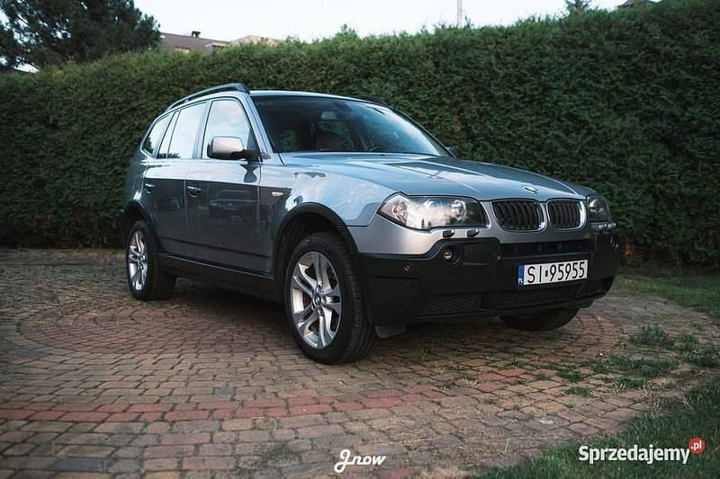 Szary Używany 2006 BMW X3 SUV | 18 700 zł (Dobra cena) - Obraz 1/4