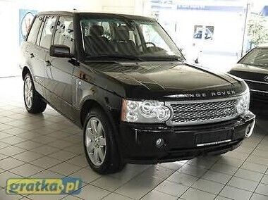 Czarny Używany 2008 Land Rover Range Rover SUV | 94 900 zł - Obraz 1/4