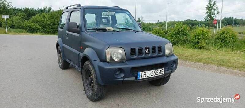 Niebieski Używany 1999 Suzuki Jimny SUV | 18 900 zł (Drogi) - Obraz 1/4