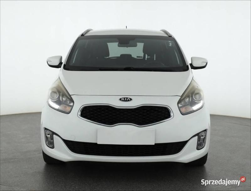 Biały Używany 2014 Kia Carens Minivan | 33 499 zł (Dobra cena) - Obraz 1/4