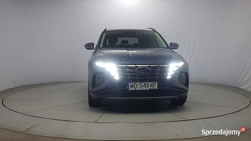 Niebieski (metalik) Używany 2021 Hyundai Tucson SUV | 99 800 zł (Super Cena) - Obraz 1/4