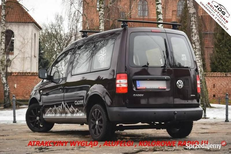 Używany VW Caddy 2012 Fioletowy Minivan