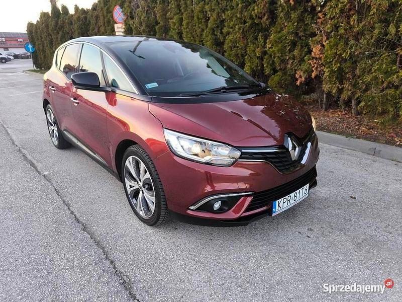 Wiśniowy Używany 2019 Renault Scénic IV Minivan | 52 900 zł (Dobra cena) - Obraz 1/4