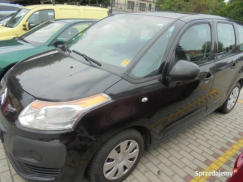 Czarny Używany 2009 Citroën C3 Picasso Minivan | 7900 zł (Dobra cena) - Obraz 1/4
