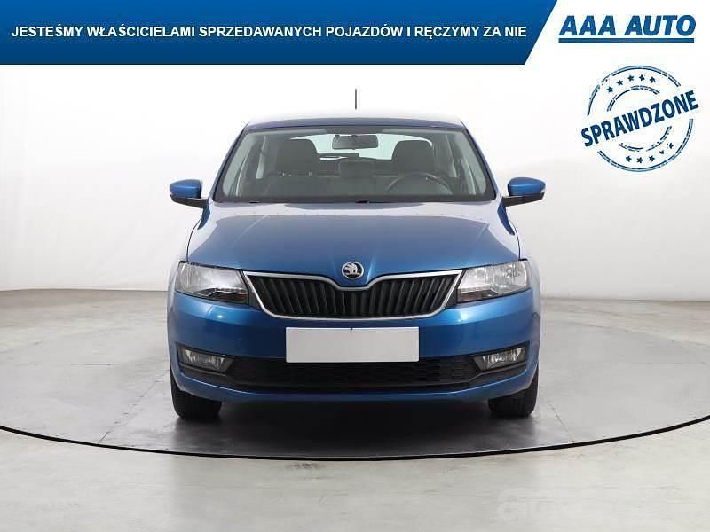 Używany Skoda Rapid 2019 Błękitny Hatchback