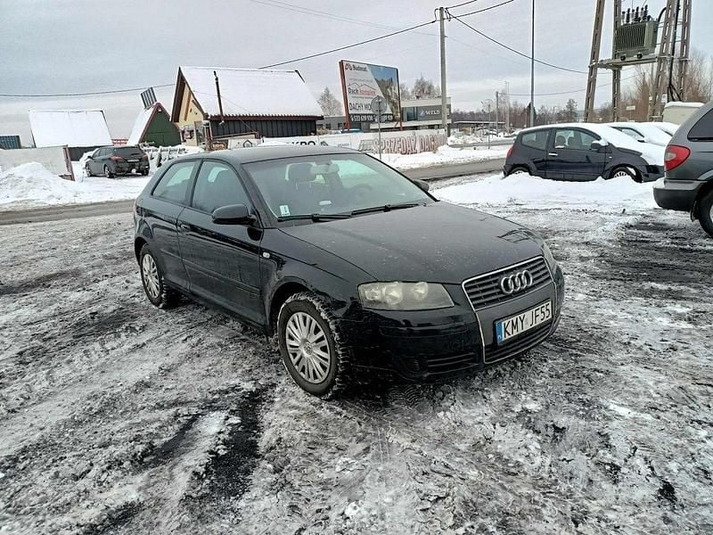 Czarny Używany 2003 Audi A3 Hatchback | 3950 zł (Dobra cena) - Obraz 1/4