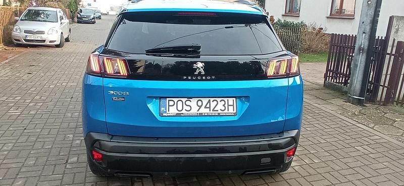 Niebieski Używany 2021 Peugeot 3008 SUV | 70 000 zł (Dobra cena) - Obraz 1/4