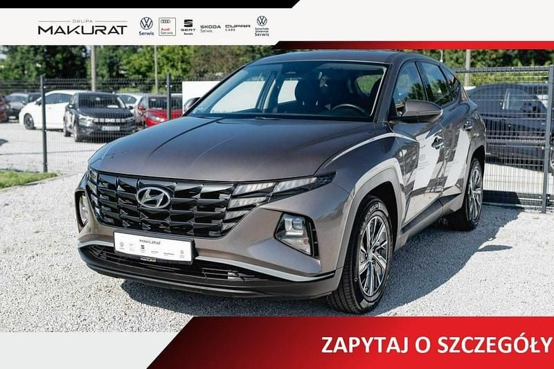 Biały Używany 2021 Hyundai Tucson SUV | 94 850 zł (Dobra cena) - Obraz 1/4