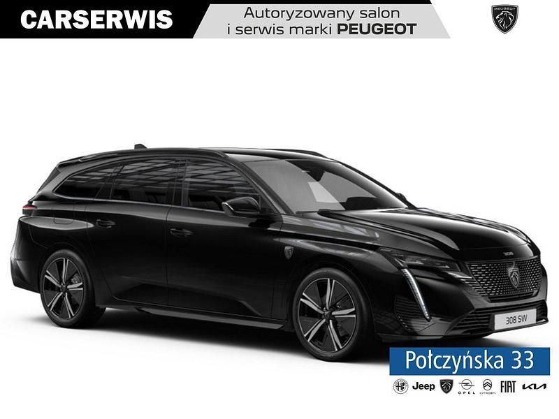 Czarny (metalik) Nowe 2025 Peugeot 308 GTi Kombi | 137 700 zł - Obraz 1/4