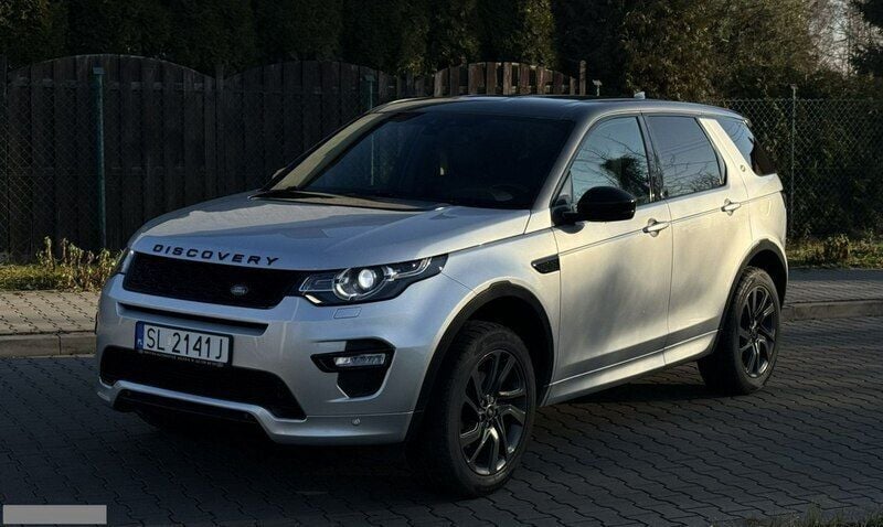 Srebrny Używany 2017 Land Rover Discovery Sport SUV | 80 000 zł (Dość drogi) - Obraz 1/4