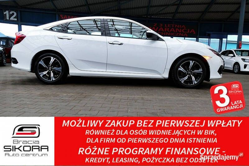 Biały Używany 2018 Honda Civic Executive Sedan/Limuzyna | 92 900 zł (Drogi) - Obraz 1/4