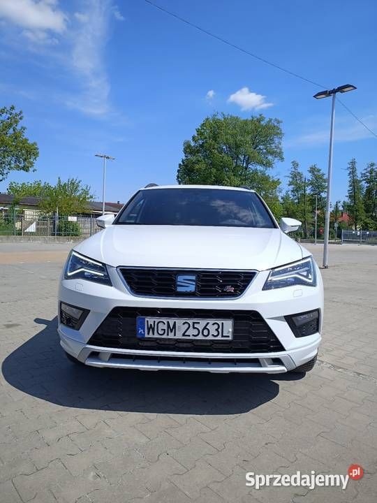 Biały Używany 2020 Seat Ateca FR SUV | 87 800 zł (Super Cena) - Obraz 1/4