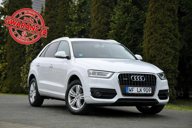 Biały Używany 2012 Audi Q3 S-Line SUV | 53 900 zł (Uczciwa cena) - Obraz 1/4
