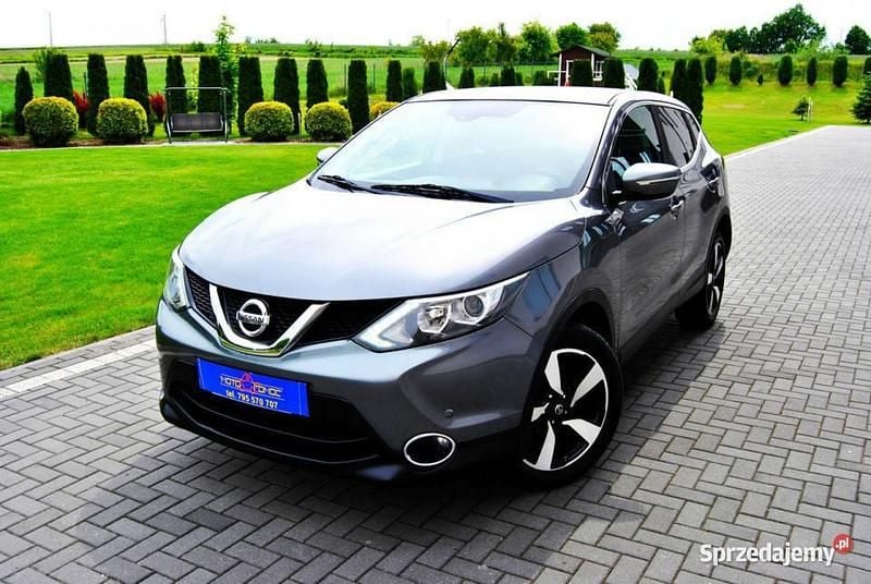 Szary Używany 2014 Nissan Qashqai SUV | 38 900 zł (Uczciwa cena) - Obraz 1/4