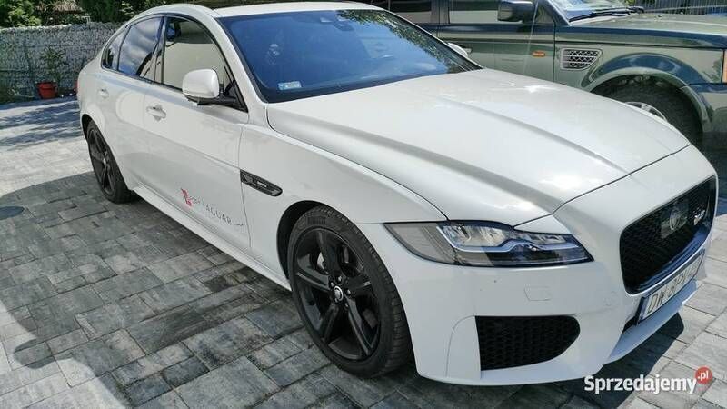 Używany Jaguar XF R-Sport 2016 Biały Sedan/Limuzyna
