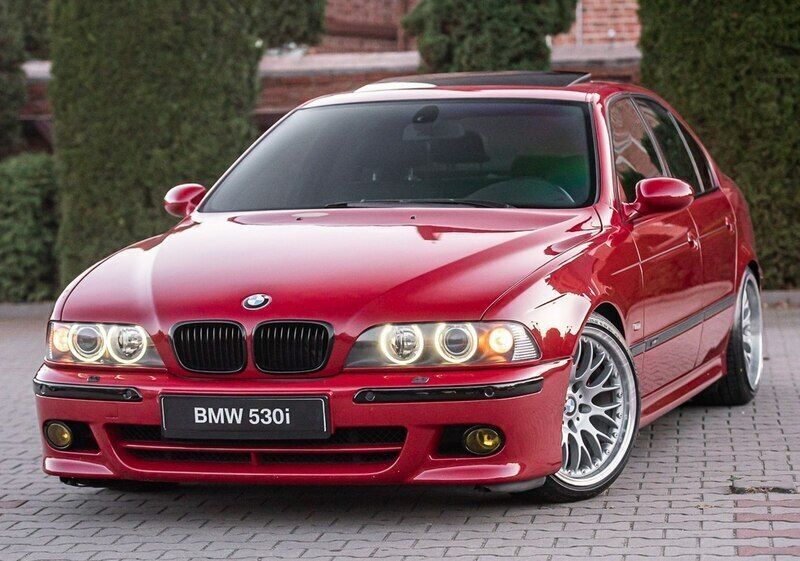 Czerwony (metalik) Używany 2002 BMW 316 Sedan/Limuzyna | 47 700 zł - Obraz 1/4