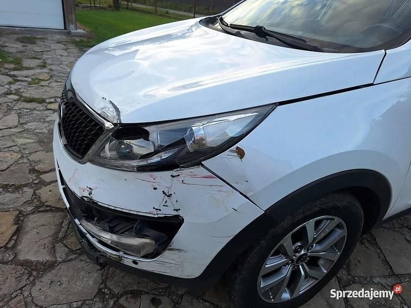 Biały Używany 2015 Kia Sportage SUV | 35 900 zł - Obraz 1/4