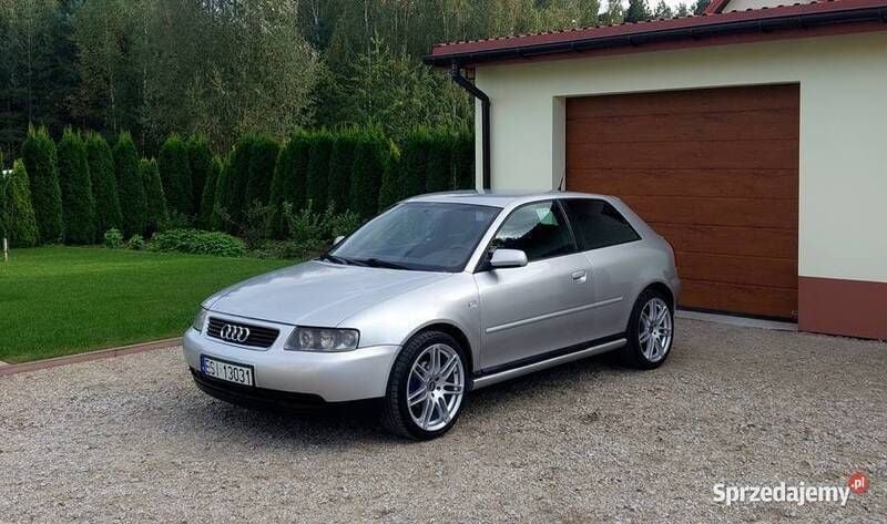 Używany Audi A3 S-Line 2002 Srebrny Hatchback