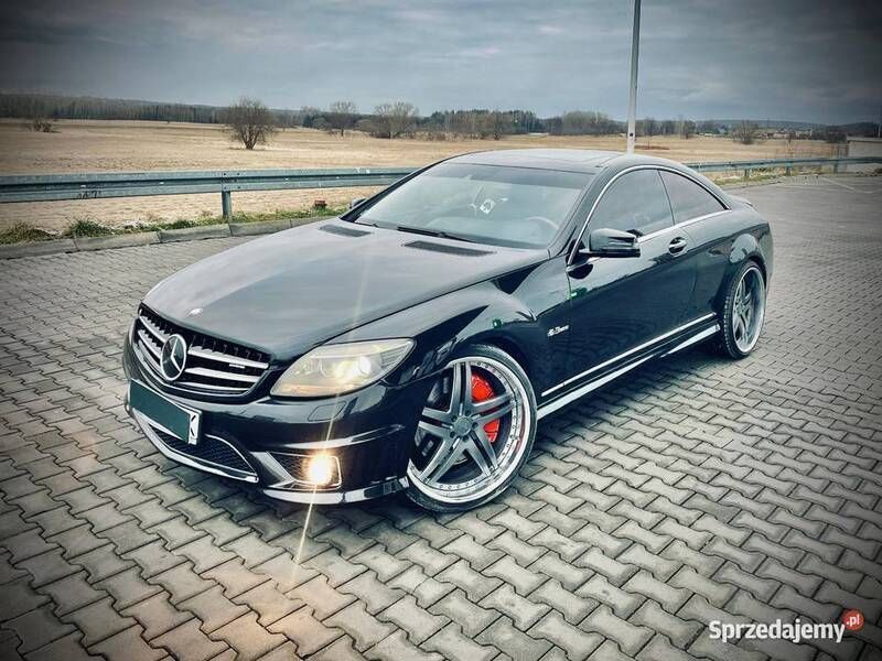 Czarny Używany 2007 Mercedes CL63 AMG AMG Coupe | 129 000 zł - Obraz 1/4
