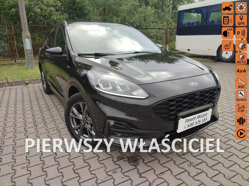 Czarny (metalik) Używany 2020 Ford Kuga SUV | 82 900 zł (Dość drogi) - Obraz 1/4