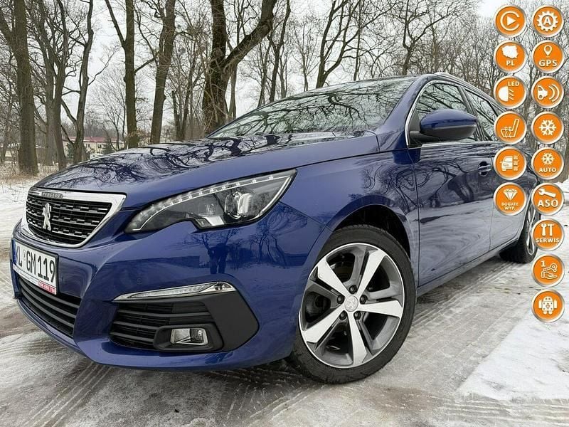 Używany Peugeot 308 SW Allure 150 KM (110 kW) 2017 Niebieski Kombi