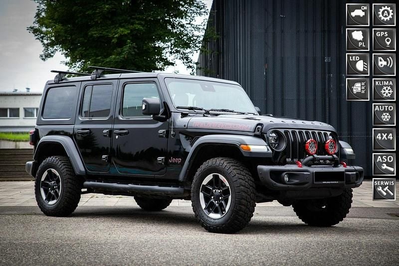 Używany Jeep Wrangler Rubicon 200 KM (147 kW) 2019 Czarny SUV