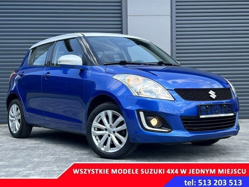 Używany Suzuki Swift 96 KM (70 kW) 2014 Niebieski Hatchback