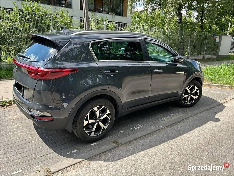Szary Używany 2020 Kia Sportage SUV | 79 900 zł (Uczciwa cena) - Obraz 1/4