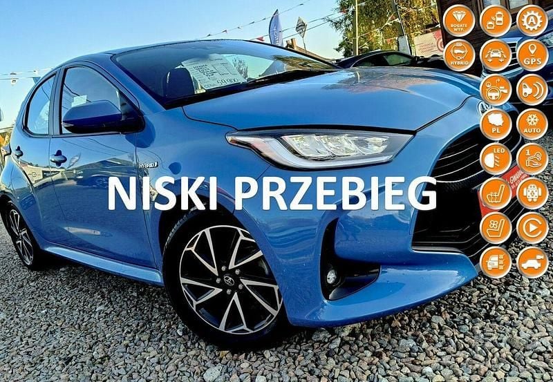 Używany Toyota Yaris 2021 Niebieski Hatchback
