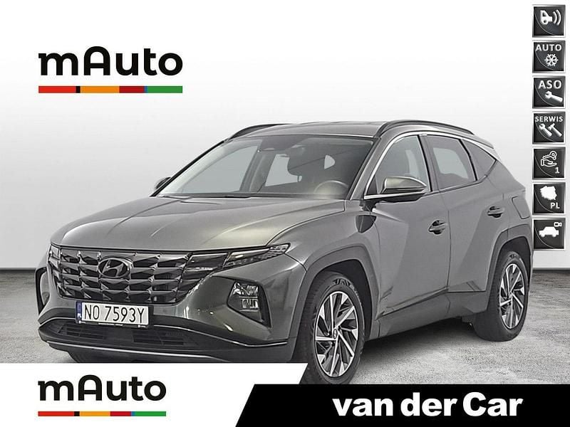 Zielony Używany 2022 Hyundai Tucson SUV | 109 900 zł (Drogi) - Obraz 1/4