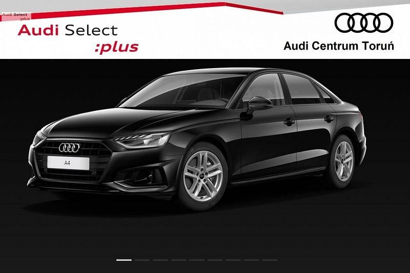 Używany Audi A4 Advanced 204 KM (150 kW) 2020 Czarny Sedan/Limuzyna