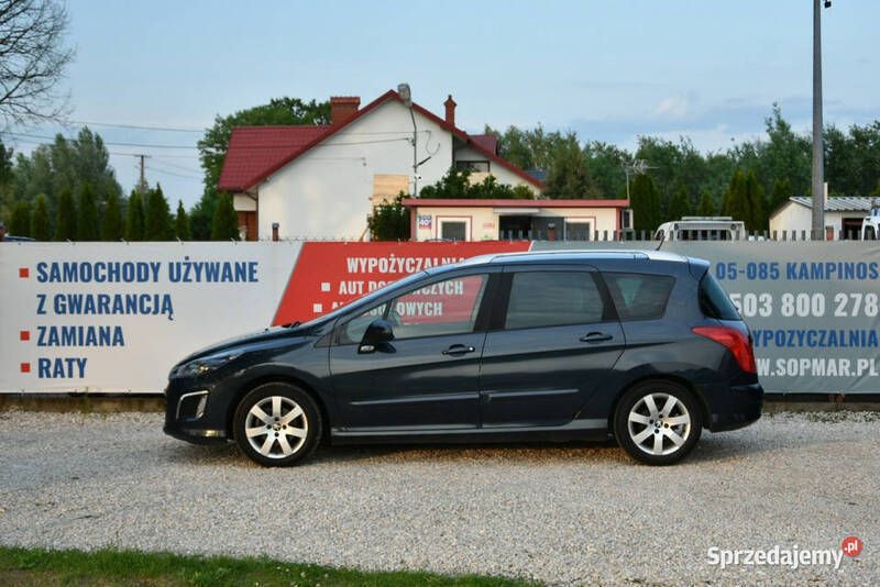 Niebieski ciemny (metalik, perła) Używany 2011 Peugeot 308 Kombi | 17 900 zł (Dobra cena) - Obraz 1/4