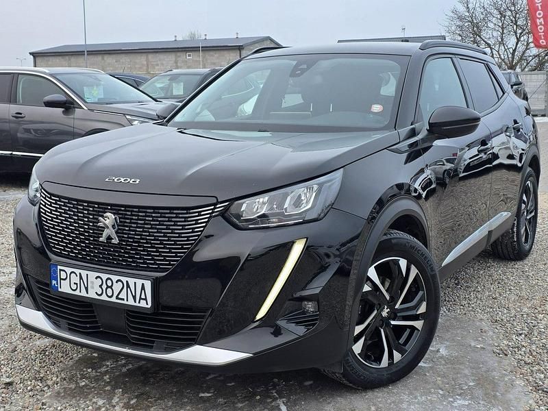 Czarny Używany 2021 Peugeot 2008 SUV | 64 900 zł (Drogi) - Obraz 1/4