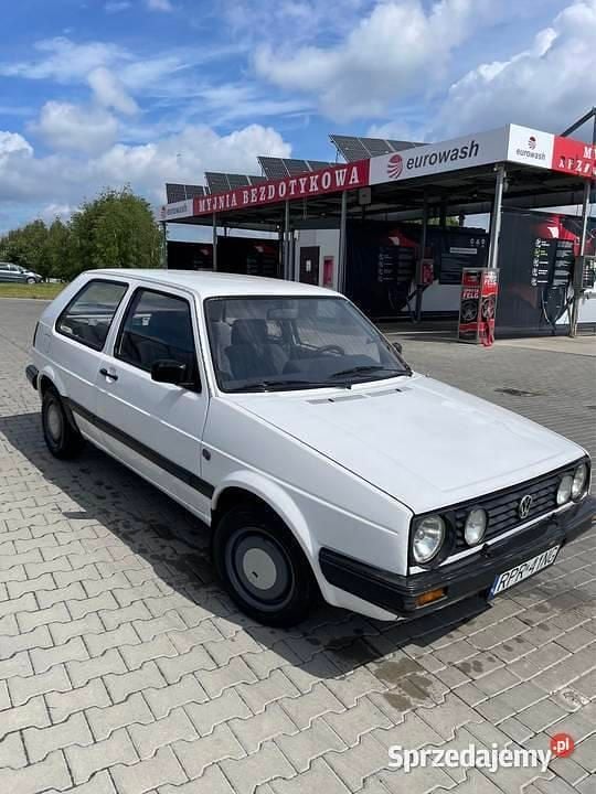 Biały Używany 1989 VW Golf II Hatchback | 4000 zł - Obraz 1/4