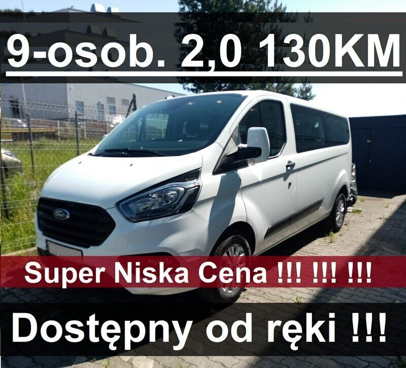 Biały Używany 2023 Ford Transit Custom Trend Van | 168 510 zł (Drogi) - Obraz 1/4