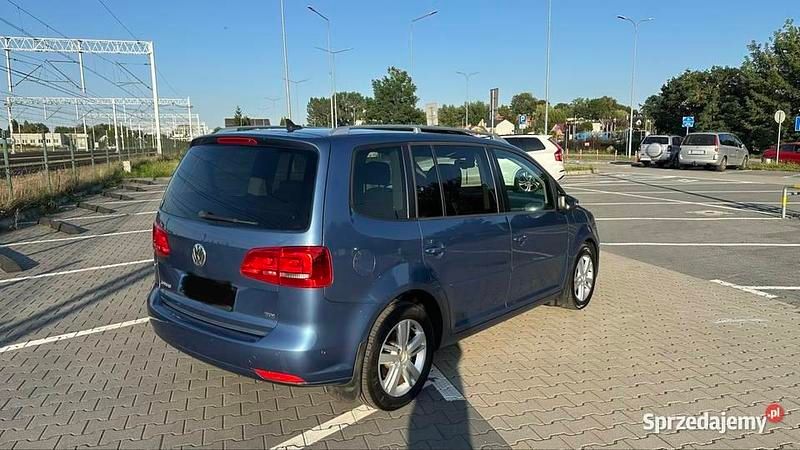 Niebieski Używany 2012 VW Touran Minivan | 24 500 zł (Super Cena) - Obraz 1/4