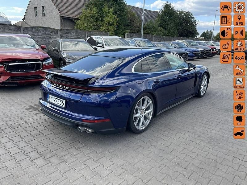 Niebieski ciemny (metalik) Używany 2024 Porsche Panamera Sedan/Limuzyna | 239 900 zł - Obraz 1/4