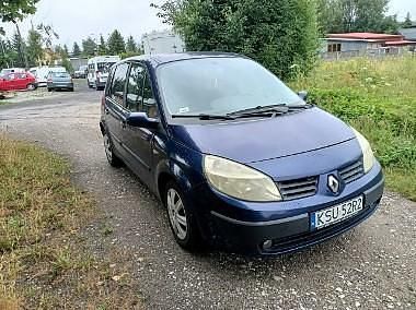 Niebieski Używany 2004 Renault Scénic II Minivan | 2950 zł (Uczciwa cena) - Obraz 1/4