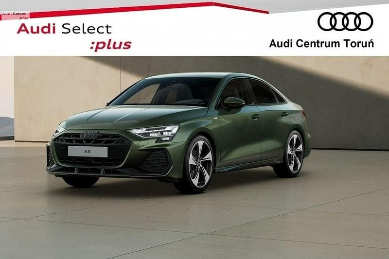 Zielony Używany 2025 Audi A3 S-Line Sedan/Limuzyna | 179 000 zł - Obraz 1/4