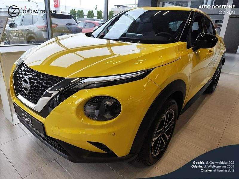 Nowe Nissan Juke 114 KM (83 kW) 2025 Żółty (metalik) SUV