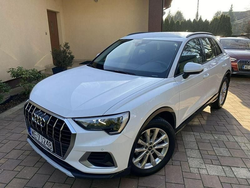Biały Używany 2022 Audi Q3 Advanced SUV | 93 800 zł (Super Cena) - Obraz 1/4