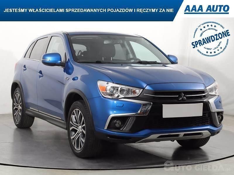 Używany Mitsubishi ASX 117 KM (86 kW) 2018 Błękitny SUV