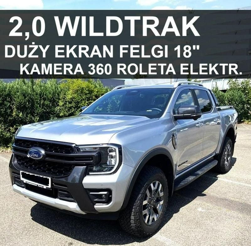 Nowe Ford Ranger Wildtrack 205 KM (150 kW) 2025 Srebrny Pickup
