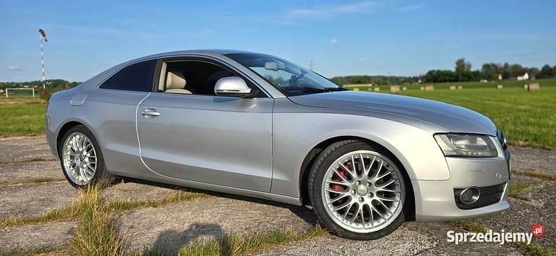 Używany Audi A5 Ambiente 2008 Srebrny Coupe